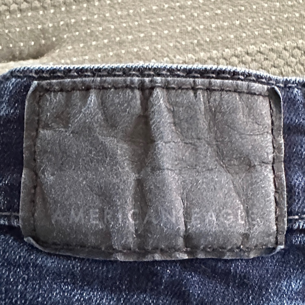 Mens American Eagle Outfitters Skinny Jeans in Dark Blue - Picture 4 of 9
